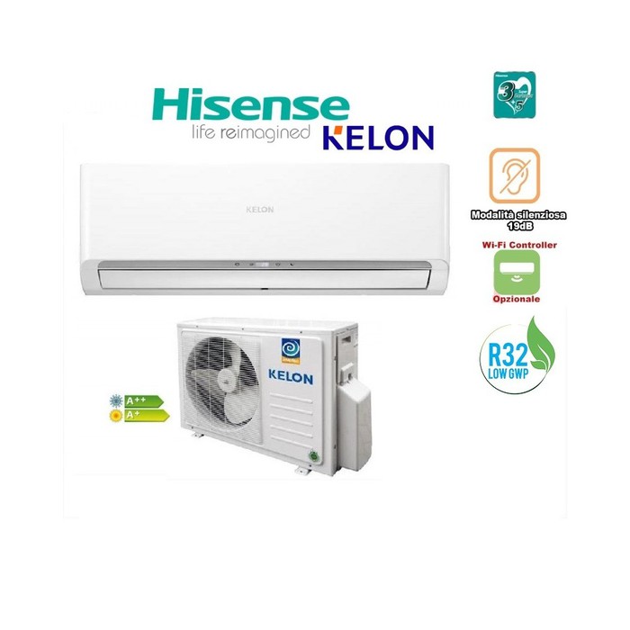 IOOINN Telecomando Universale GYKQ-03 – Compatibile Con Climatizzatori Kelon, Delonghi, TCL, Orbegozo, Conia, E Molti Altri, Senza Programmazione - 2